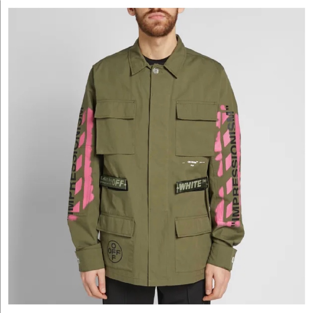 Off-White Diagonal Arrows Field Jacket - image 3